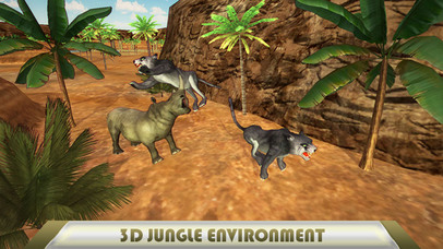 3D Angry Rhinoceros Simulator - Wild Animal Game screenshot 3