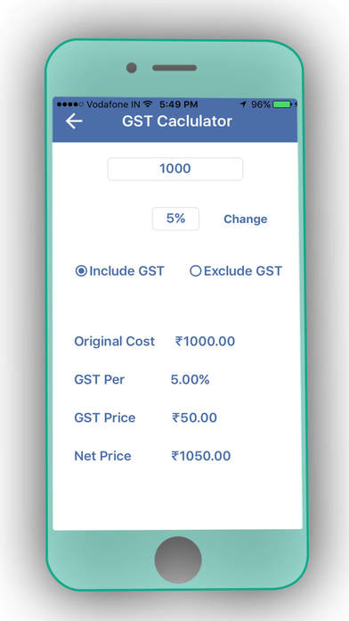 India GST Calculator and GST Rules Guide screenshot 2