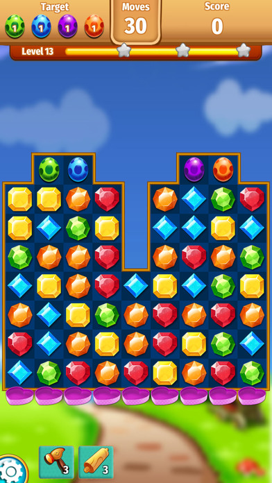 Magic Gems - Fun gems and jewel games screenshot 3
