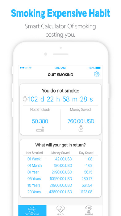 Quit Smoking - Smoke Free Now & Stop Smoking App screenshot 3