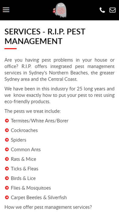 R.I.P Pest Management screenshot 2