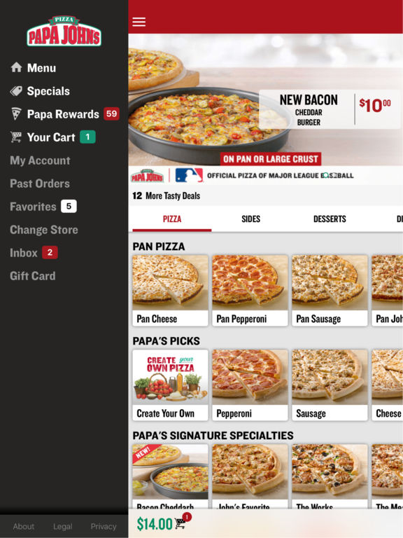 Papa John's Pizza on the App Store