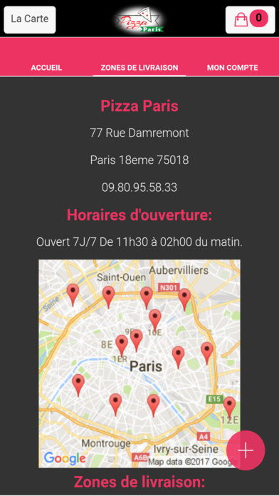 Pizza Paris screenshot 4