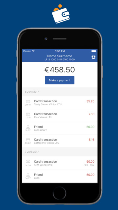 Mistertango - Banking Platform screenshot 2