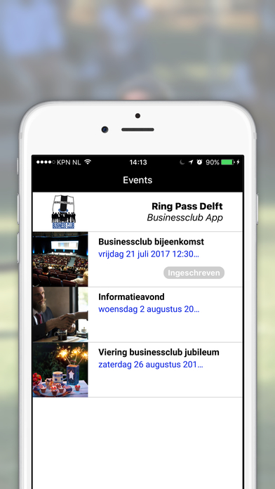 Businessclub Ring Pass screenshot 3