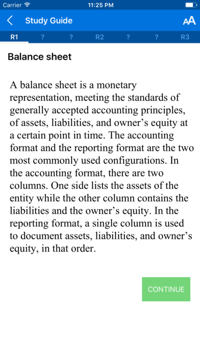 CPA Financial Accounting Course 2017 screenshot 2