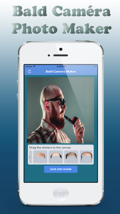 Bald Camera Selfie Maker - Bald Photo Editor screenshot 2