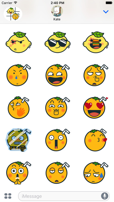 KAMOJI with Tic Tac Toe - Animated Stickers screenshot 3