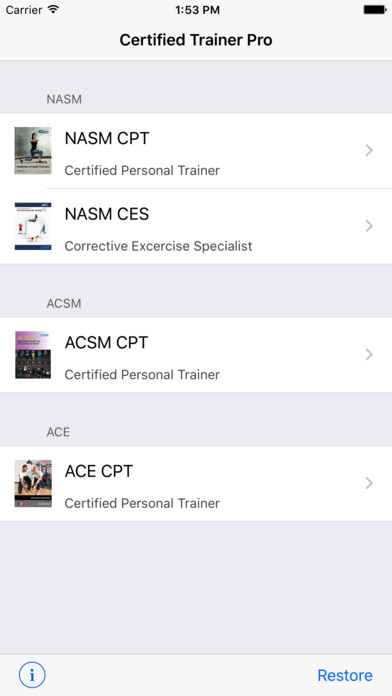 Certified Fitness Pro screenshot 2