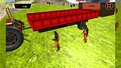 Log Transporter Tractor - 3D Crane Driver screenshot 3