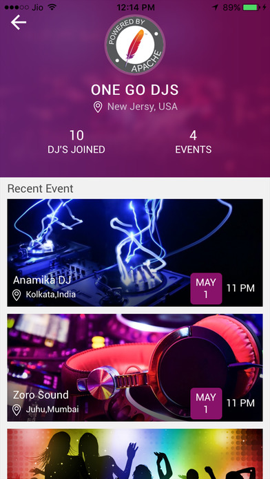 OneGoHub – the events advisor screenshot 4