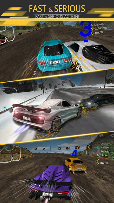 Turbo Car Racing screenshot 2