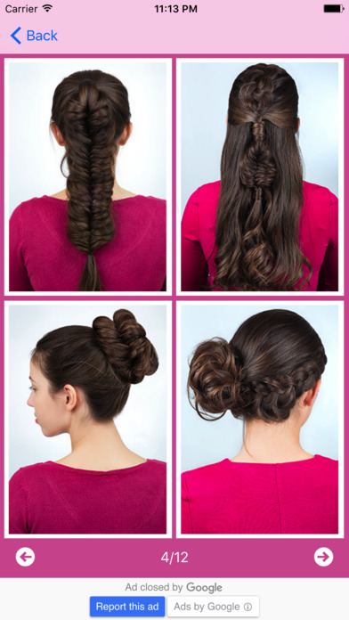 Best Hairstyles step by step pictures screenshot 2