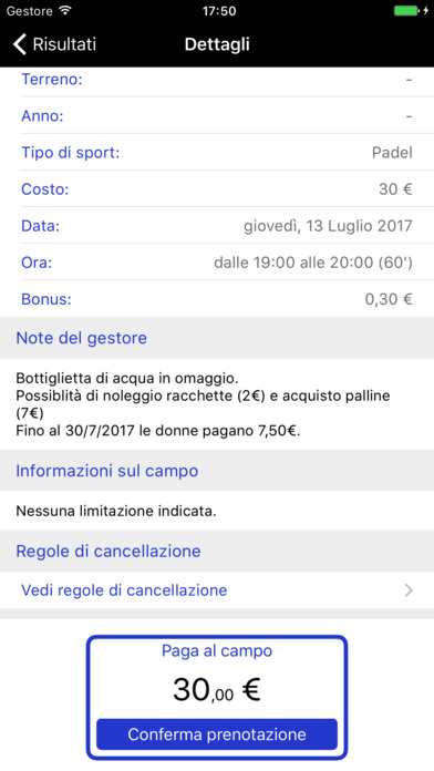 Padel Italia SSD screenshot 4