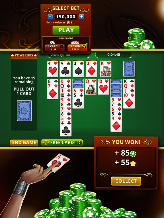 rules of vegas solitaire