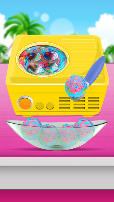 Unicorn Ice Cream Maker Game! Kawaii Rainbow Chef screenshot 4