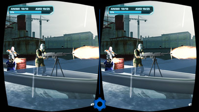 VR Military Battleship War screenshot 3