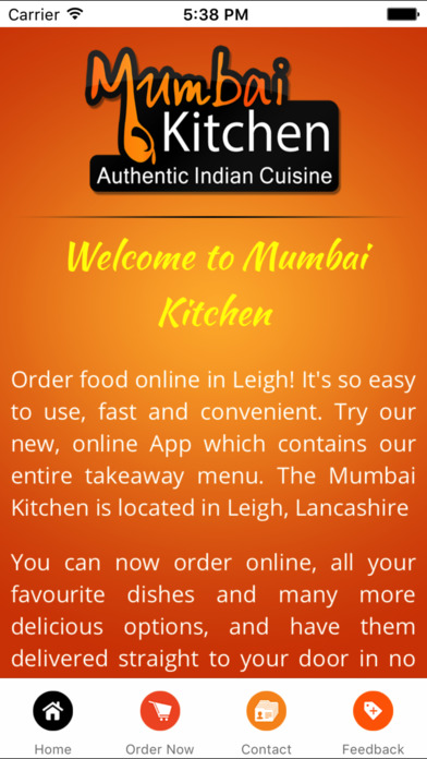 Mumbai Kitchen Leigh screenshot 2