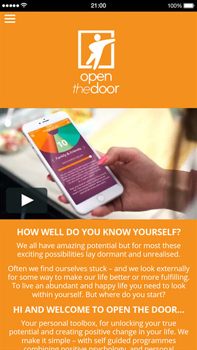 Open the Door Wellbeing screenshot 2