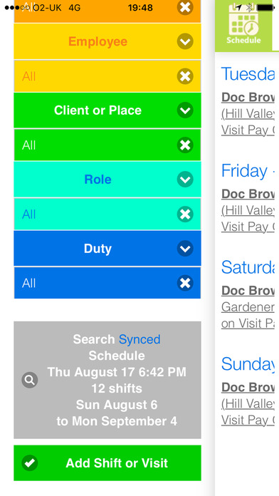 On Schedule screenshot 3