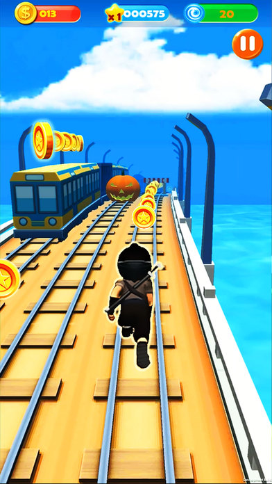 Ninja Subway City screenshot 4