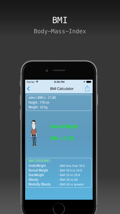 BMI Calculator - Weight Control & Body Mass Index screenshot 2
