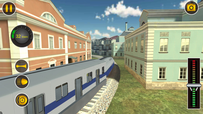 Euro Train City Driving Simulator-Transport driver screenshot 4
