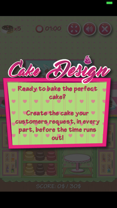 design cake - time for cake screenshot 2