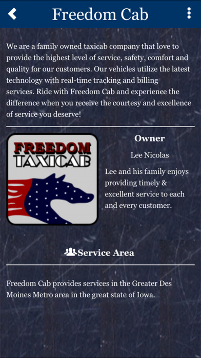 Freedom Cab screenshot 2