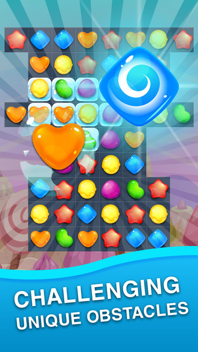 Crafty Candy Gems:Match 3 Game screenshot 2