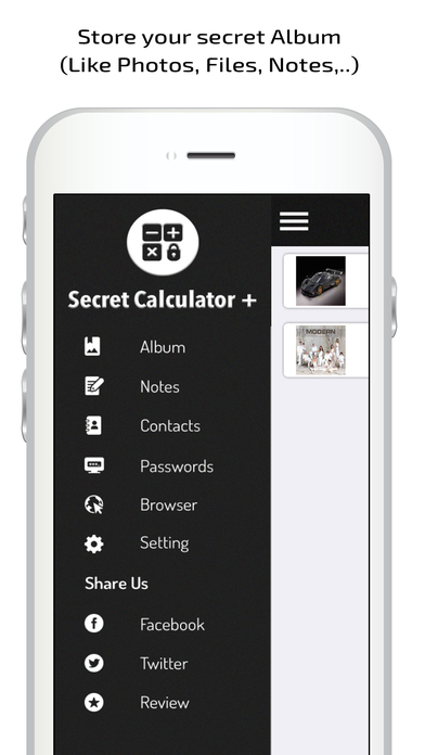 Secret Calculator - A Secret Photo Hide Vault Pro screenshot 2