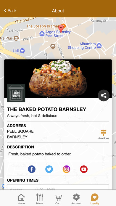 The Baked Potato Barnsley screenshot 4