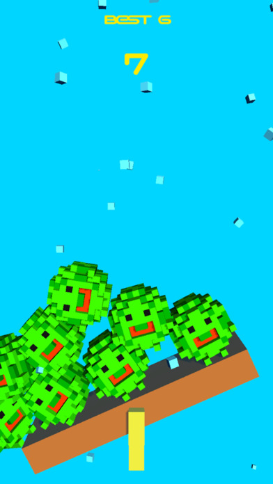 A rolling watermelon on the seesaw screenshot 4