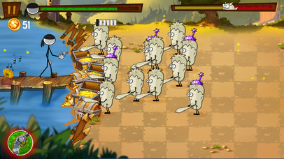Stickman Warriors: Cartoon Wars screenshot 2