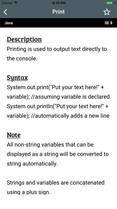 Syntax Pocket screenshot 3