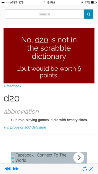 Word Game Dictionary Lookup screenshot 4