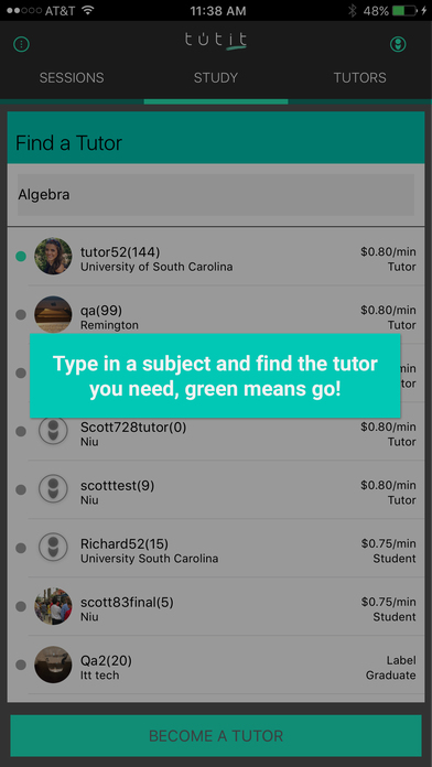 tutit - On Demand Tutoring screenshot 2