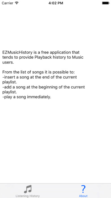 EZMusicHistory screenshot 4