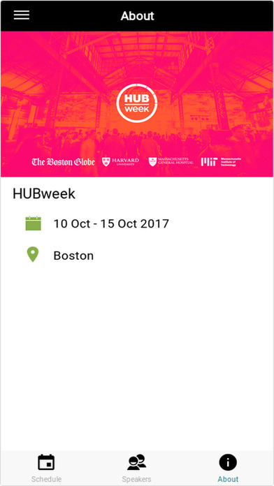 HUBweek 2017 screenshot 2