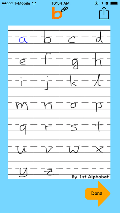 1stAlphabet - Learn and practice writing Alphabet screenshot 4