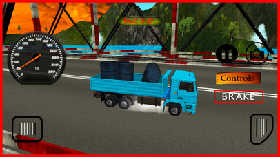 Big Trucks Hill Cargo Transport 3D Pro screenshot 4