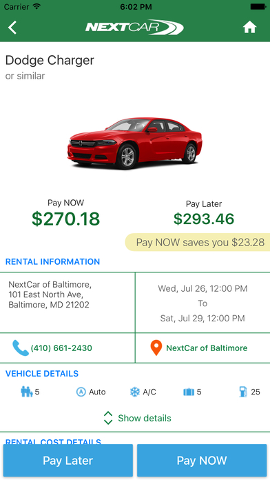 NextCar - Car Rental App screenshot 4