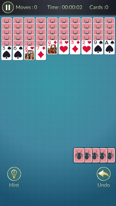 Spider Solitaire - card game puzzle screenshot 4