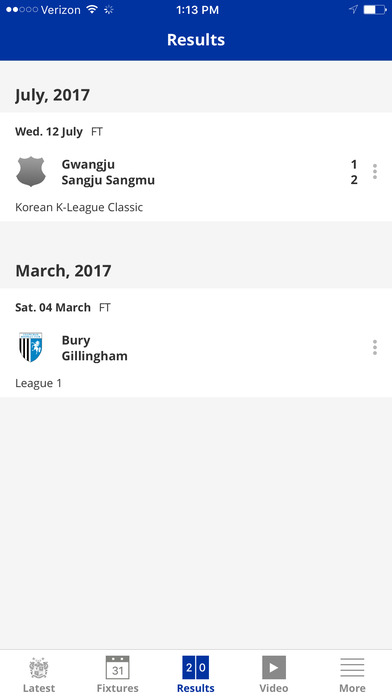 Bury Official App screenshot 3