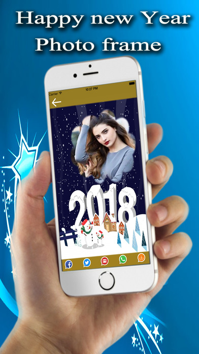 New Year Photo Frames 2018 screenshot 4