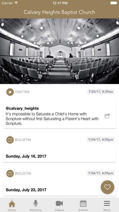 Calvary Heights Baptist Church screenshot 2