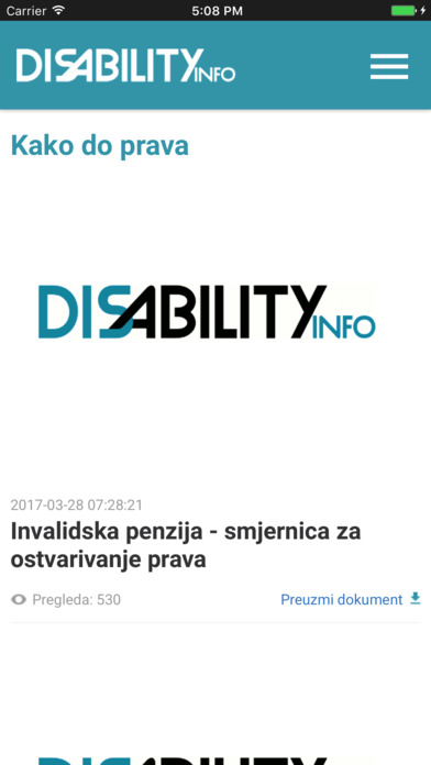 DisabilityInfo screenshot 4
