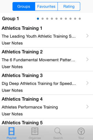 Athletics Training screenshot 2