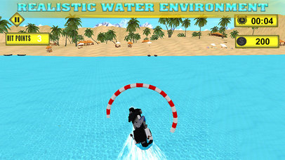 Super Water Bike Rider Game 2017 screenshot 4