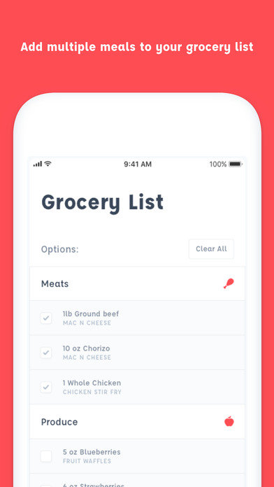 Recipelist - Easier Grocery Shopping screenshot 2